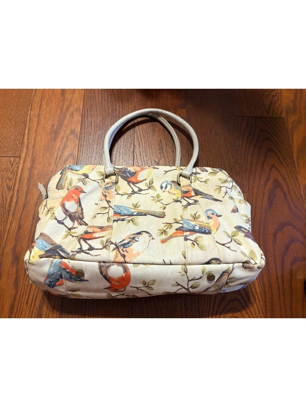Cath Kidston London Bird Weekender Duffle Bag Navy Overnight Travel Bag